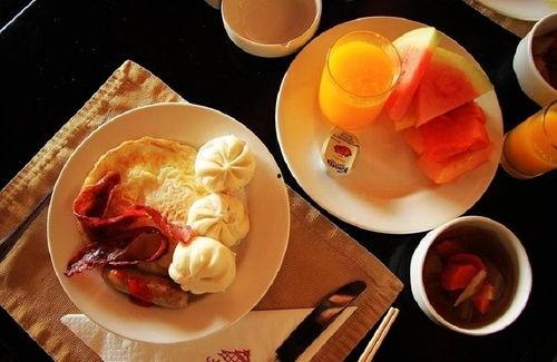 欧美人早餐照片图片,色彩斑斓的味蕾盛宴